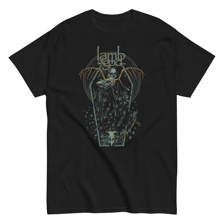 MerchMoment Lamb of God - Casket T-Shirt Black