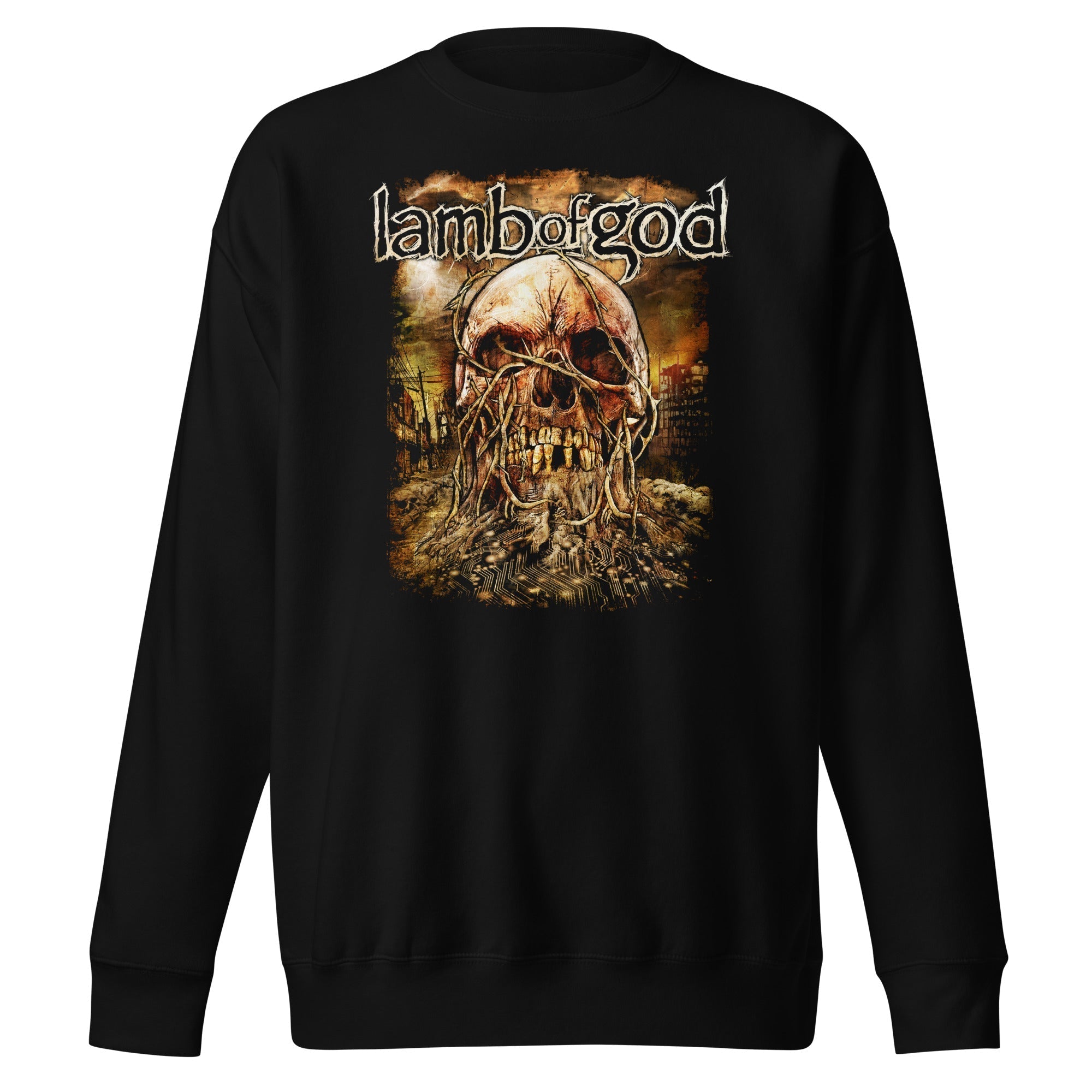 MerchMoment Lamb of God - Circle of Death Sweatshirt Black