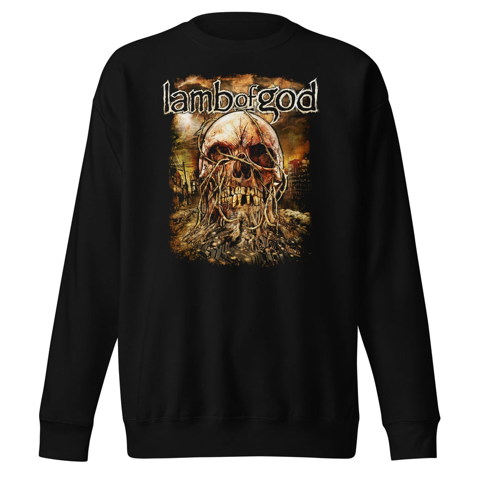 MerchMoment Lamb of God - Circle of Death Sweatshirt Black