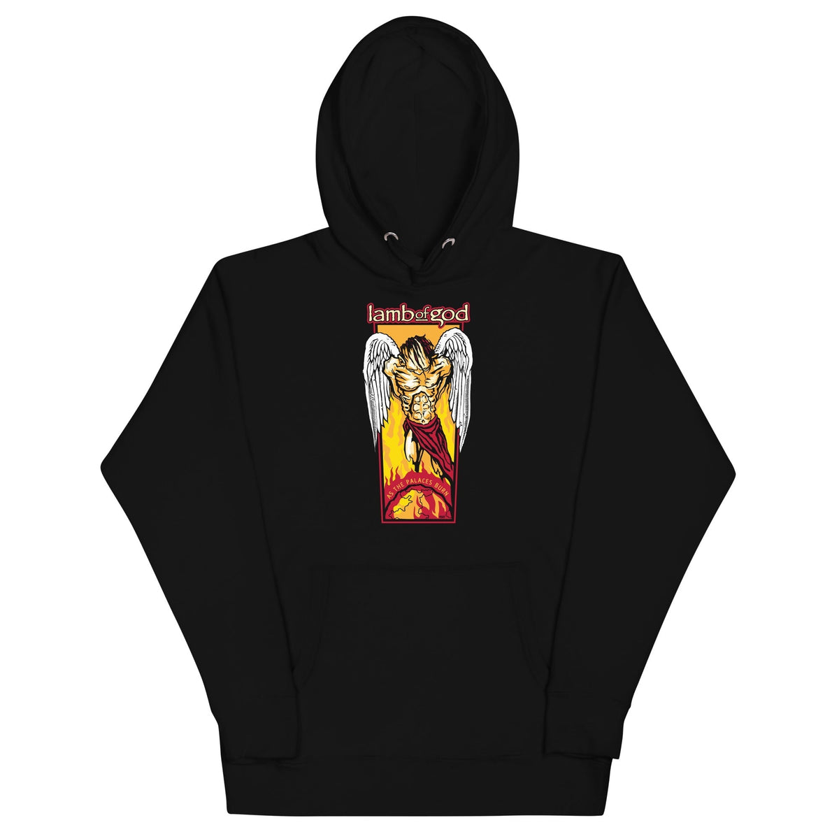 MerchMoment Lamb of God - Fallen Angel Hoodie Black