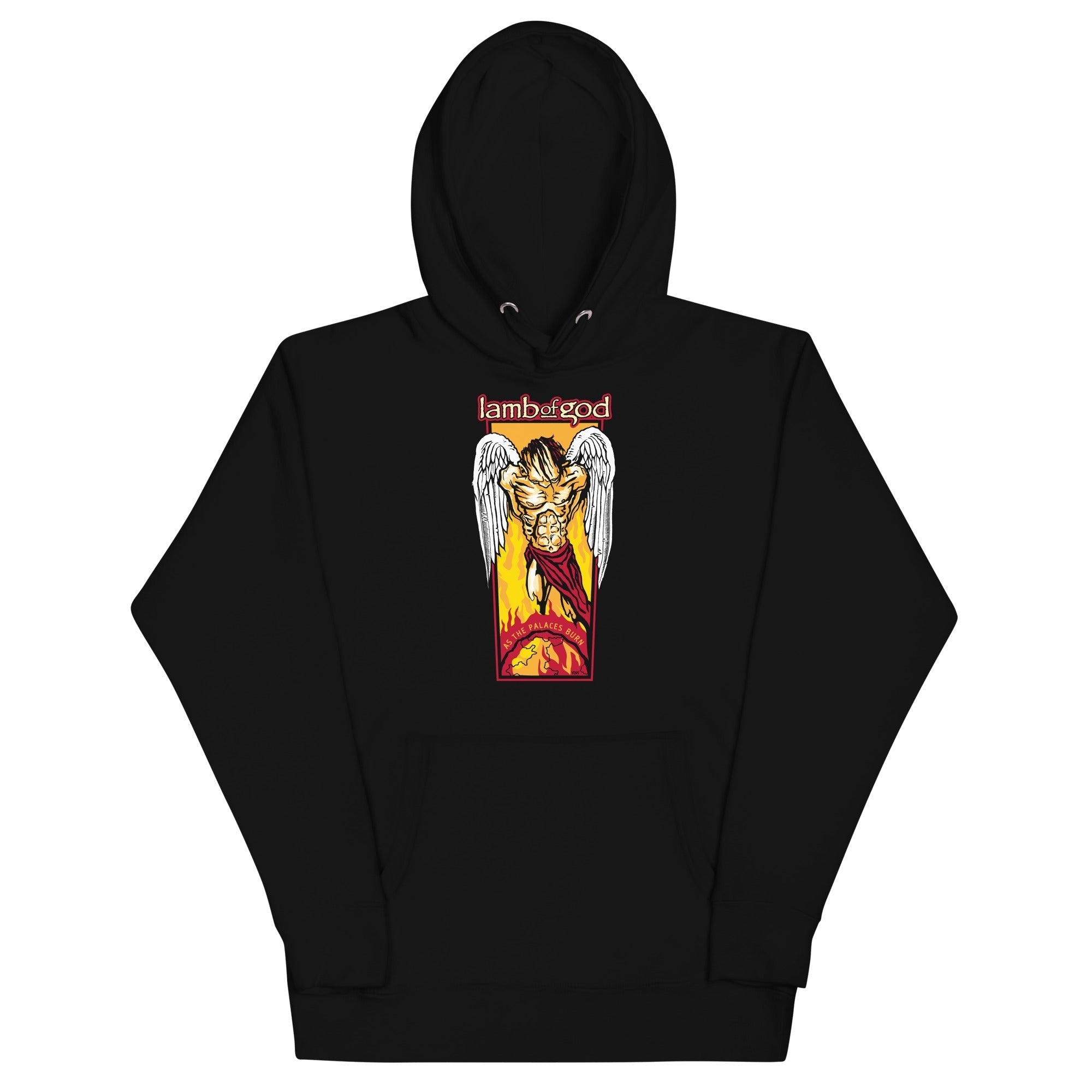 MerchMoment Lamb of God - Fallen Angel Hoodie Black