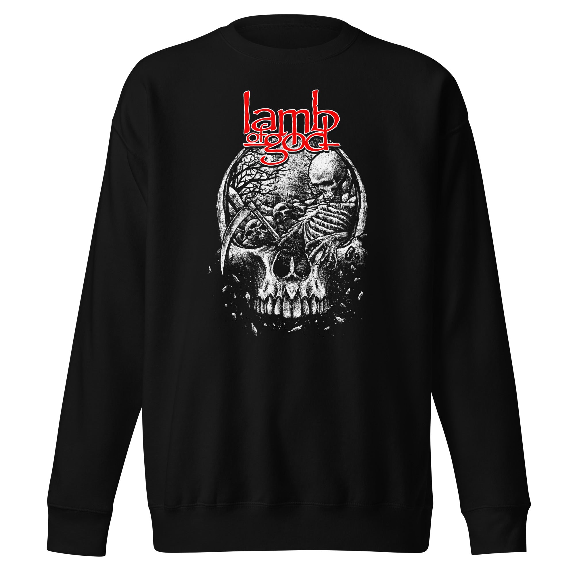 MerchMoment Lamb of God - Head Full of Ideas Sweatshirt Black