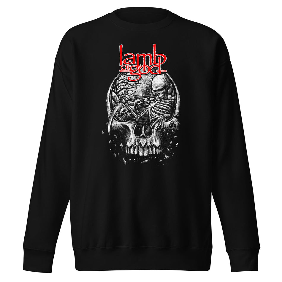MerchMoment Lamb of God - Head Full of Ideas Sweatshirt Black