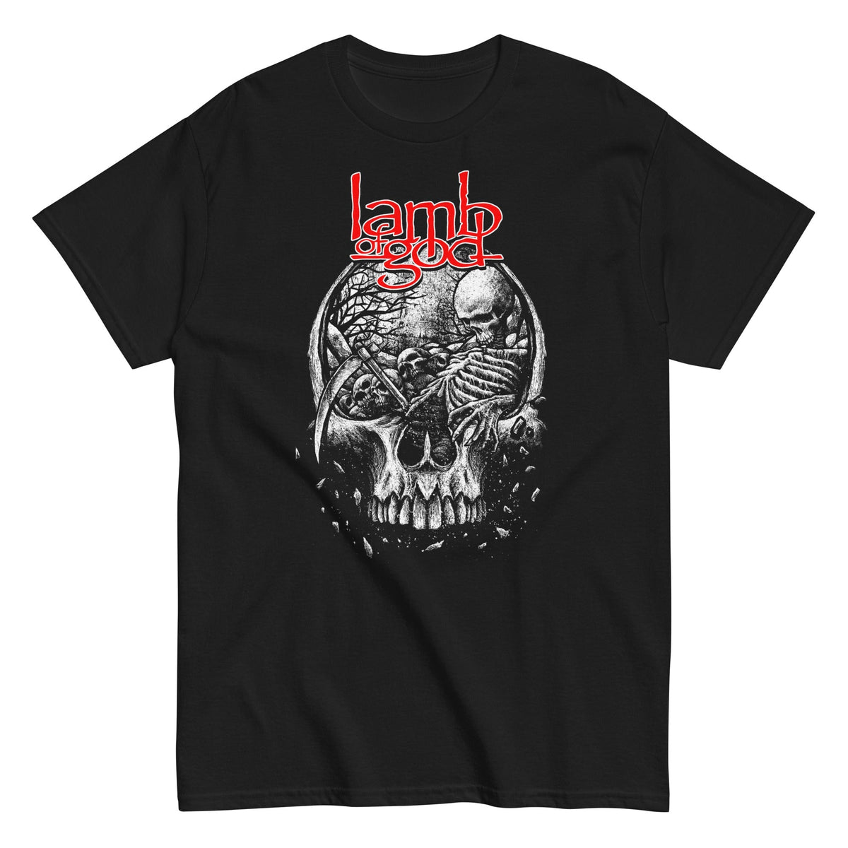 MerchMoment Lamb of God - Head Full of Ideas T-Shirt Black