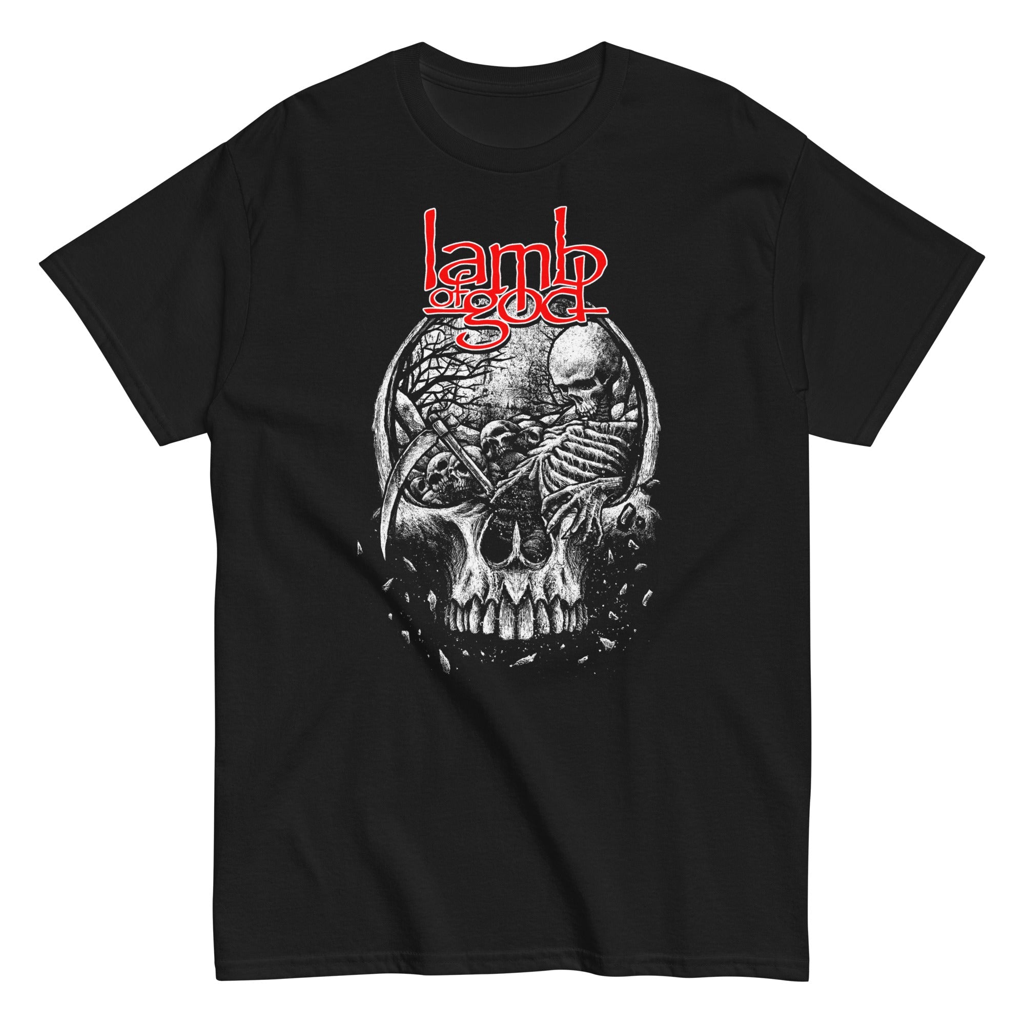 MerchMoment Lamb of God - Head Full of Ideas T-Shirt Black