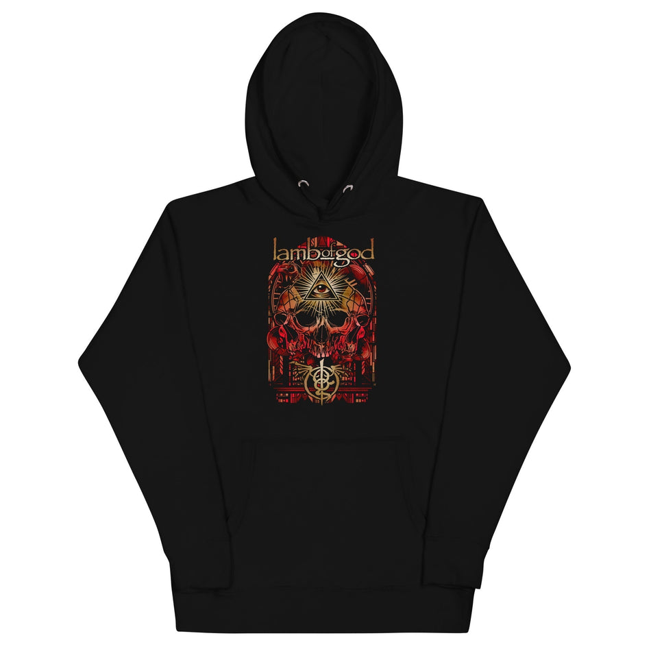 MerchMoment Lamb of God - Providence Skull Hoodie Black
