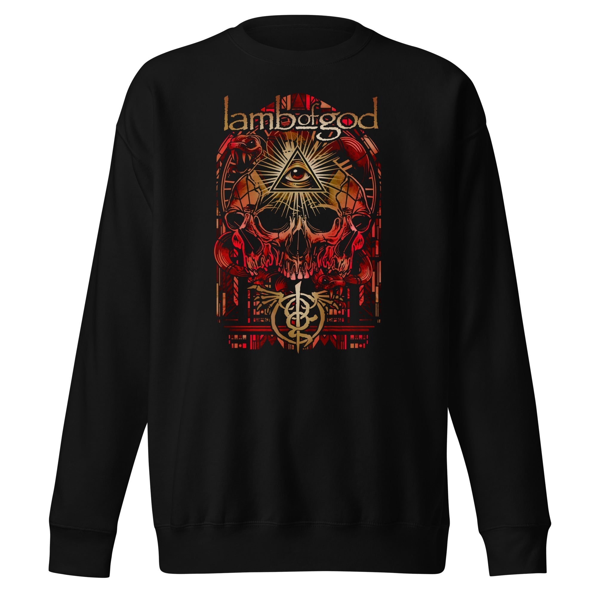 MerchMoment Lamb of God - Providence Skull Sweatshirt Black