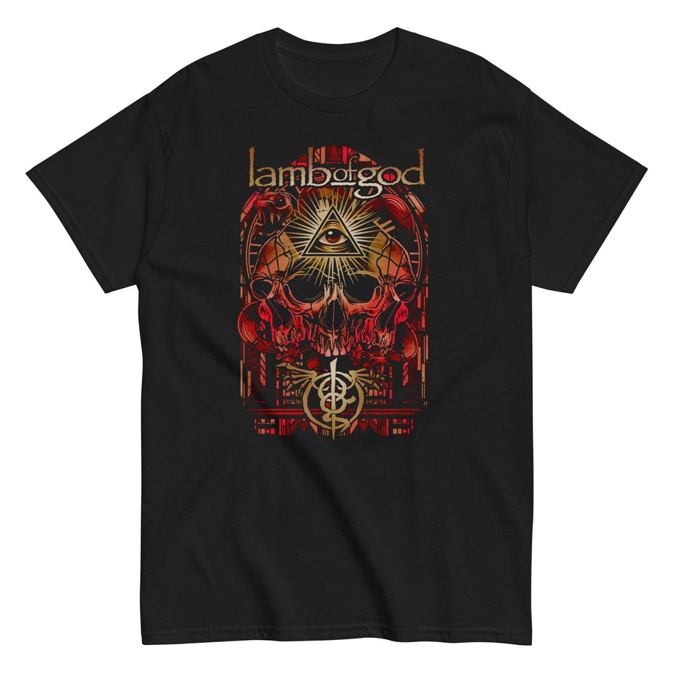 MerchMoment Lamb of God - Providence Skull T-Shirt Black