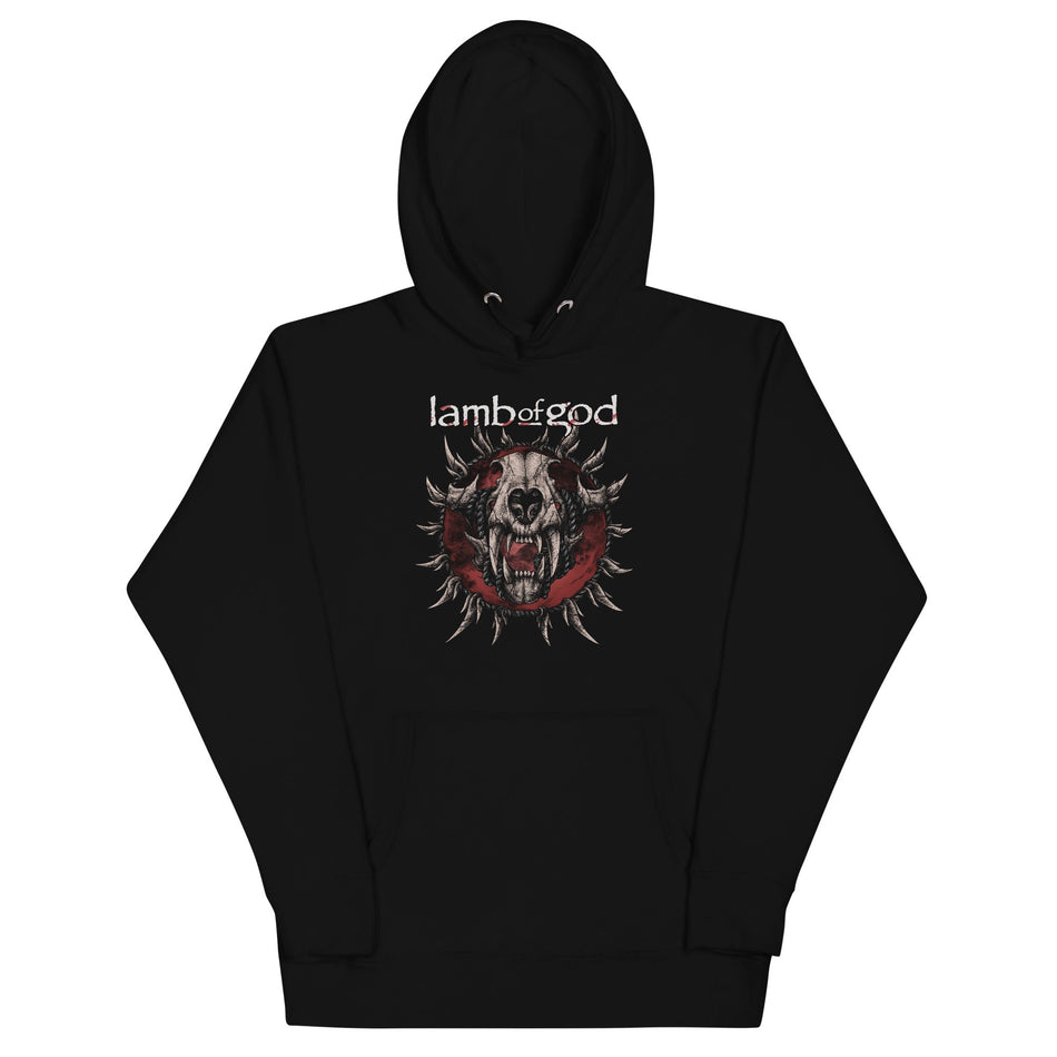 MerchMoment Lamb of God - Steer Skull Hoodie Black
