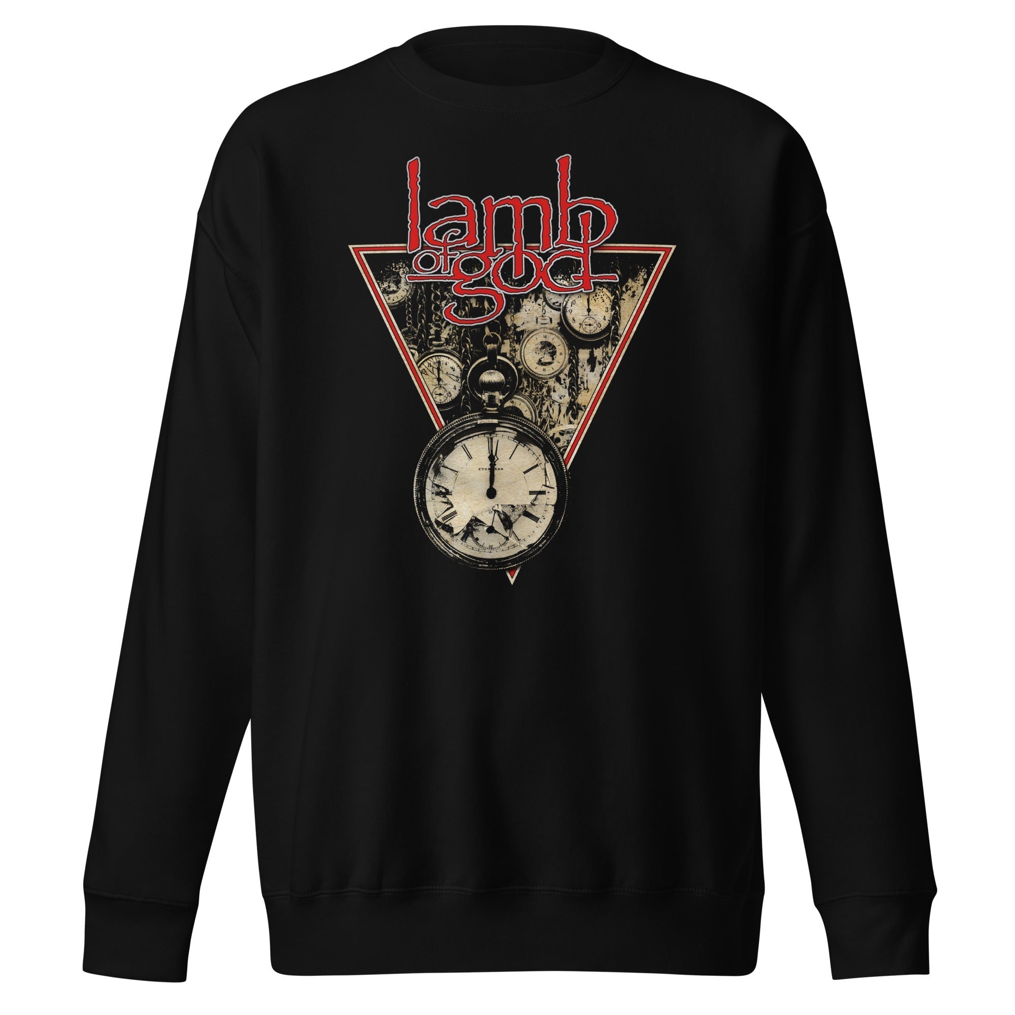 MerchMoment Lamb of God - Time's Up Sweatshirt Black