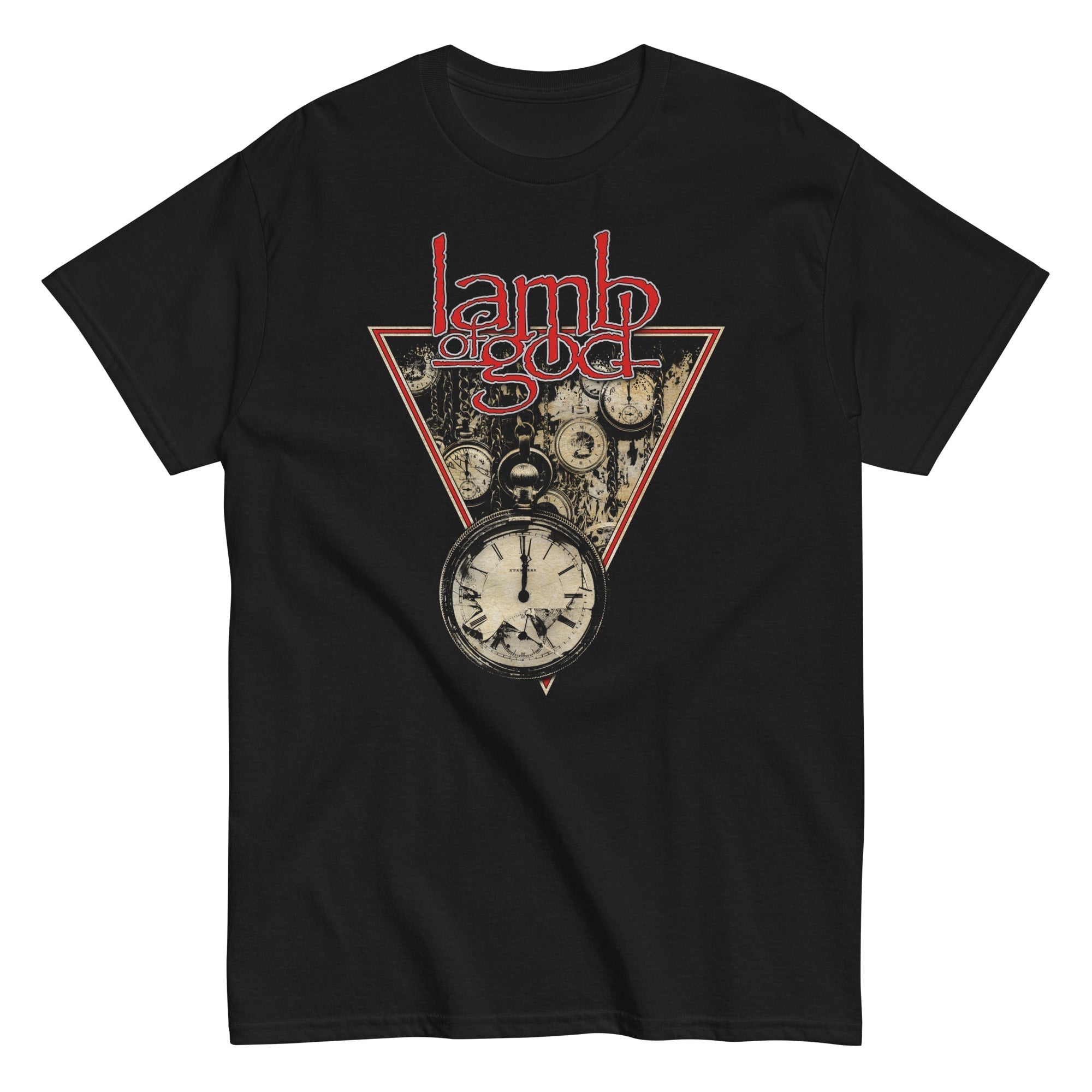 MerchMoment Lamb of God - Time's Up T-Shirt Black