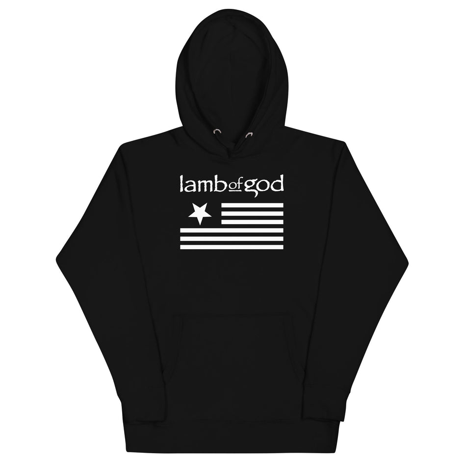 MerchMoment Lamb of God - White Flag Hoodie Black