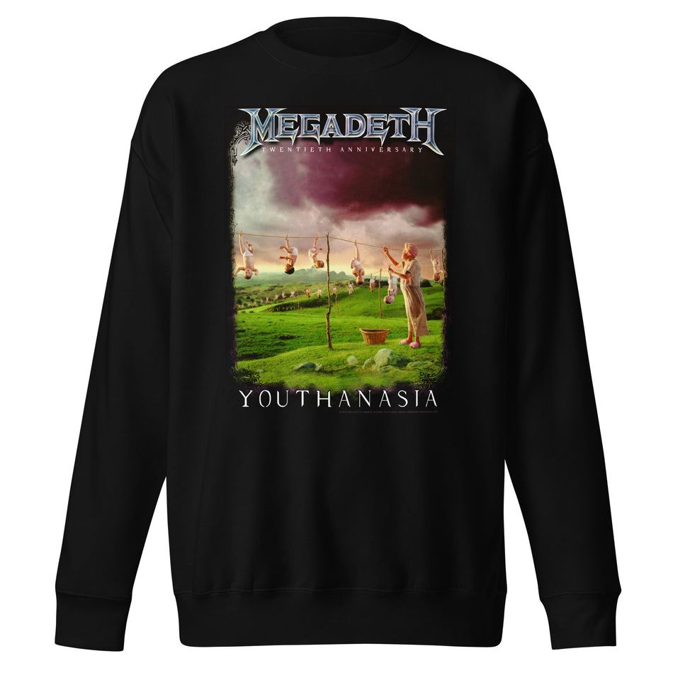 MerchMoment Megadeth - 20th Youthanasia Sweatshirt Black