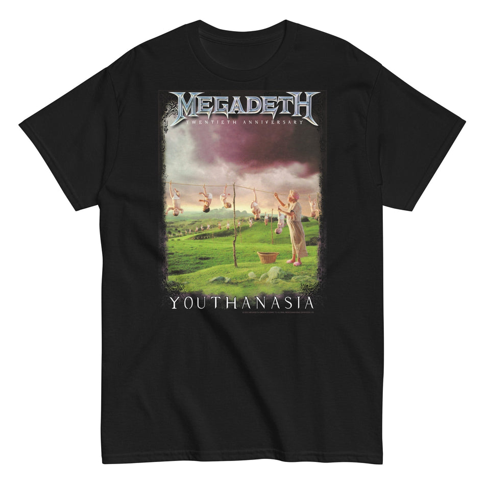 MerchMoment Megadeth - 20th Youthanasia T-Shirt Black