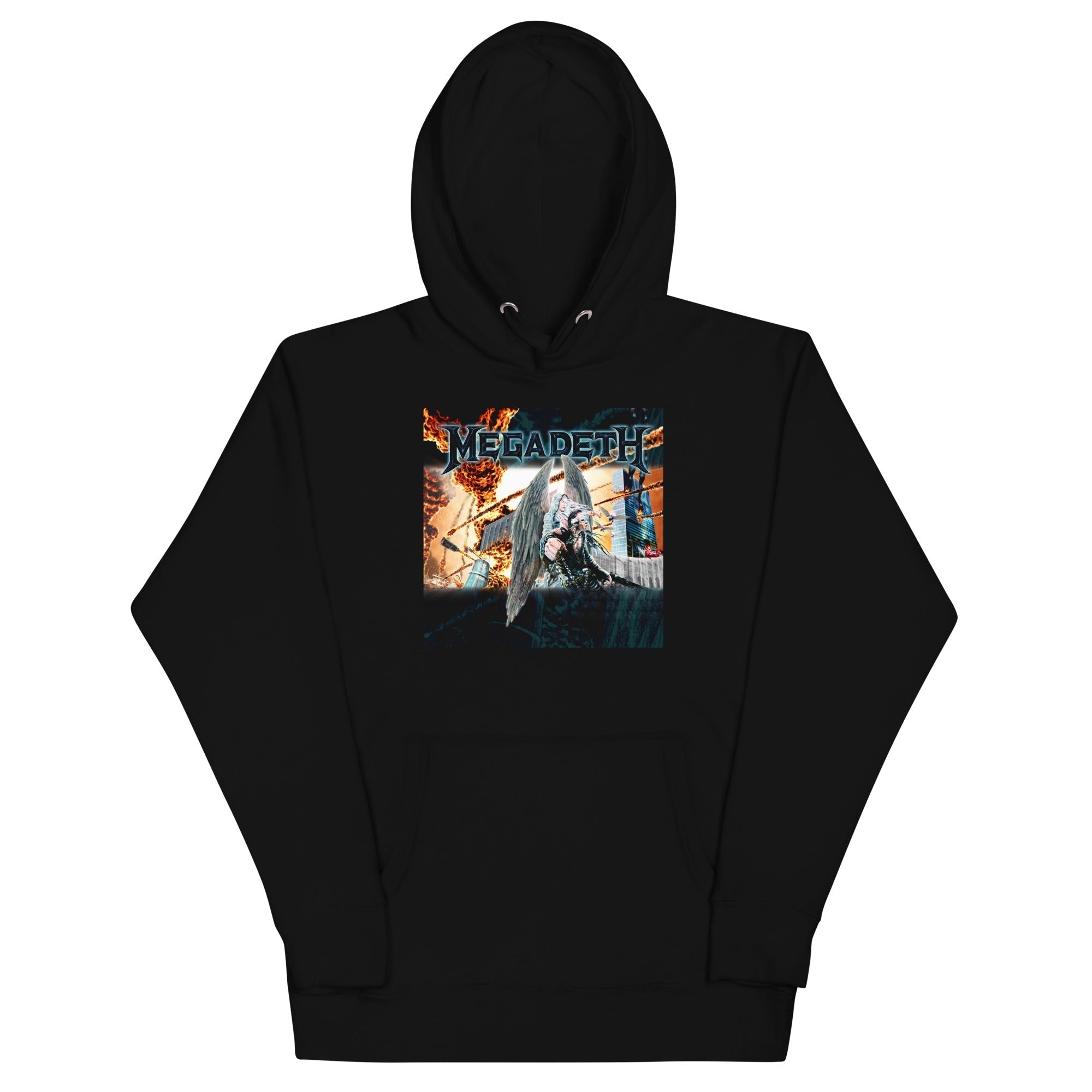 MerchMoment Megadeth - Angel Flames Hoodie Black