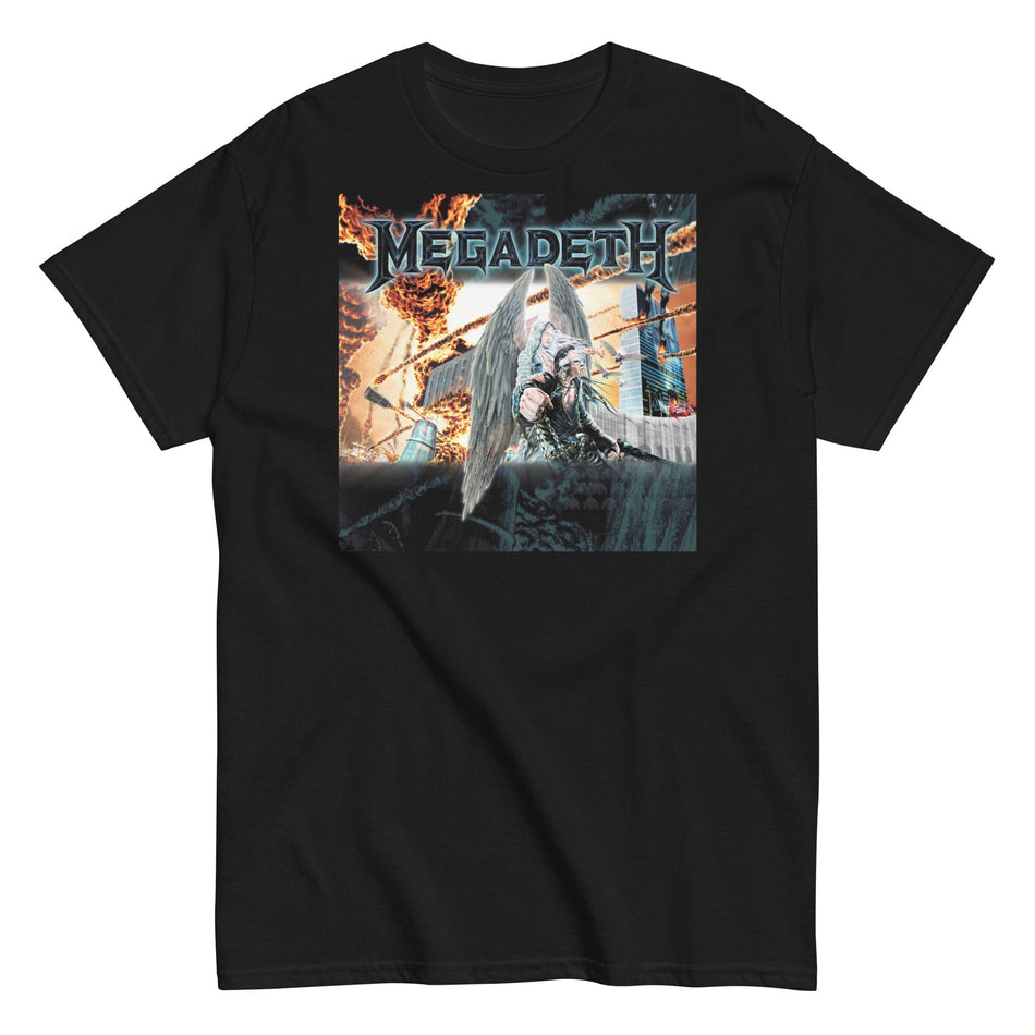 MerchMoment Megadeth - Angel Flames T-Shirt Black