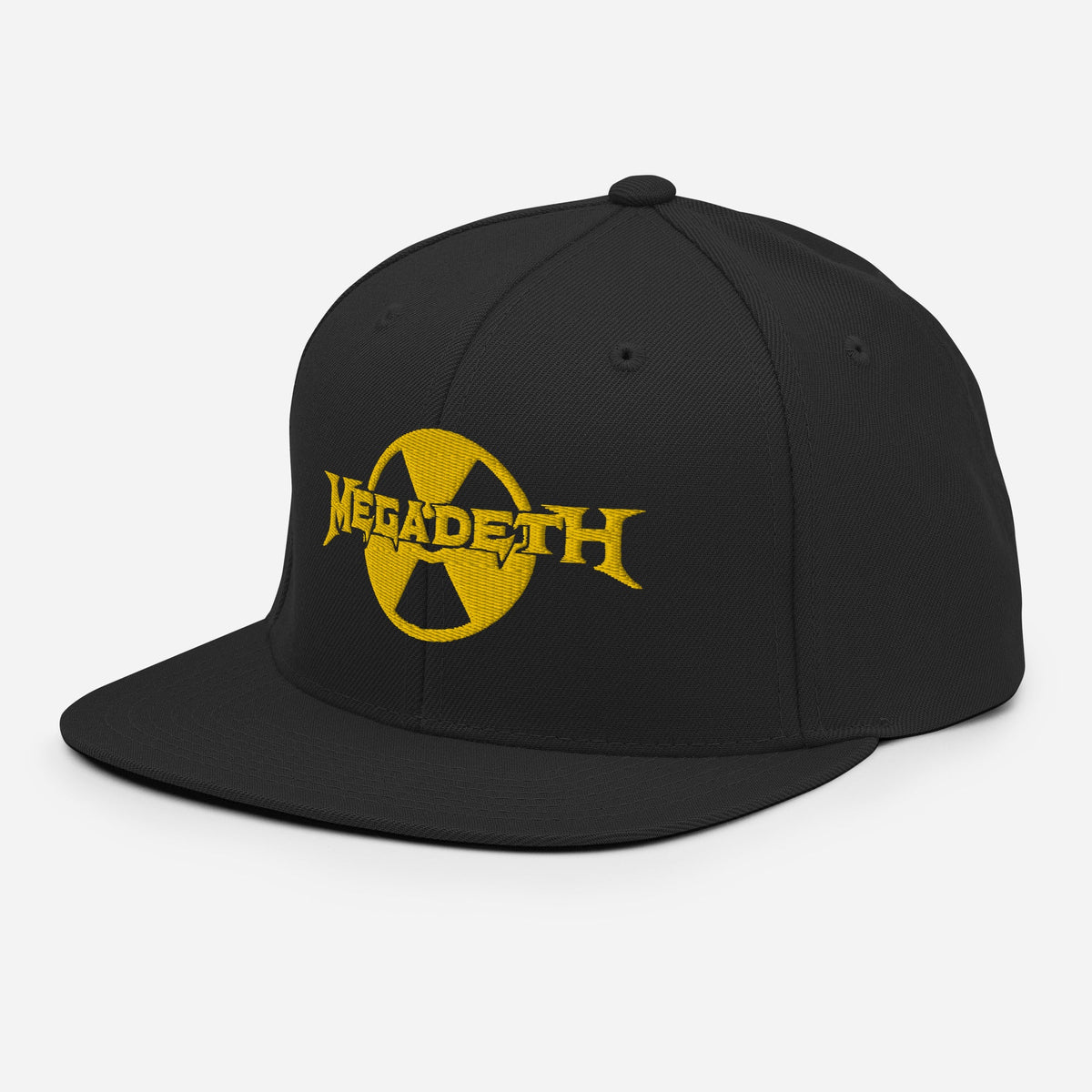 MerchMoment Megadeth Black Nuclear Snapback Hat