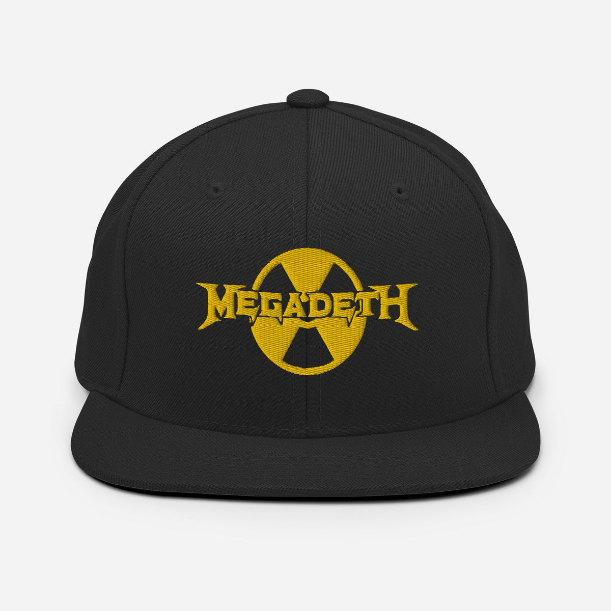 MerchMoment Megadeth Black Nuclear Snapback Hat