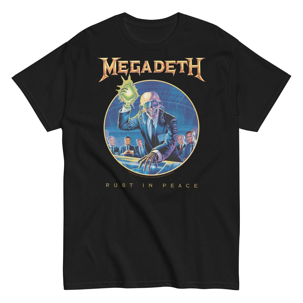 MerchMoment Megadeth - Circle of Rust T-Shirt Black