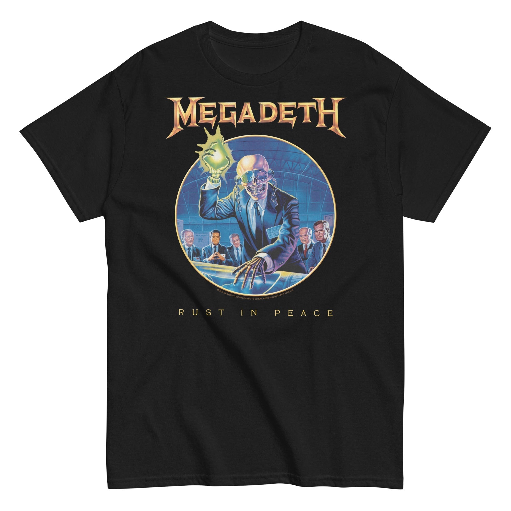 MerchMoment Megadeth - Circle of Rust T-Shirt Black