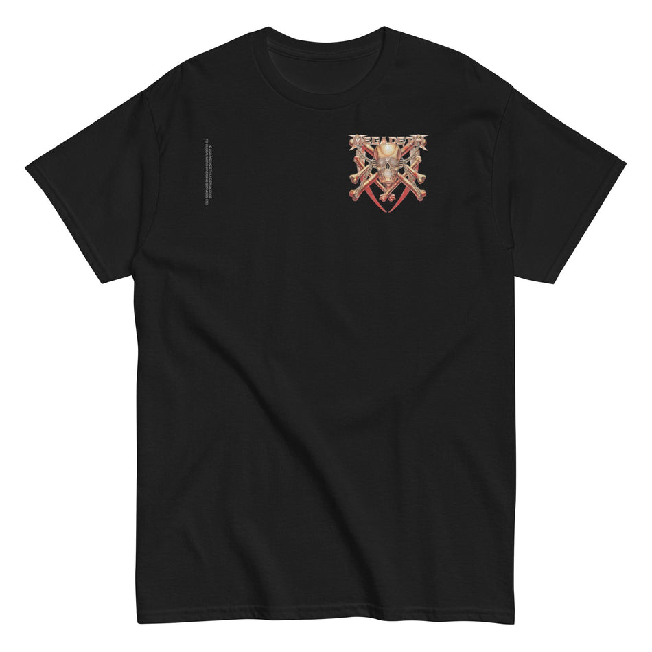 MerchMoment Megadeth - Crossed Bones T-Shirt Black
