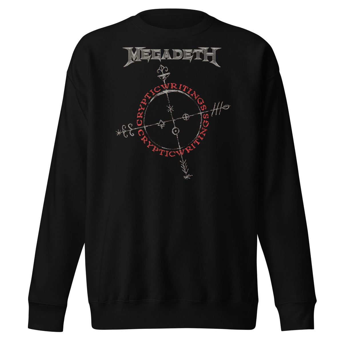 MerchMoment Megadeth - Cryptic Writings Sweatshirt Black