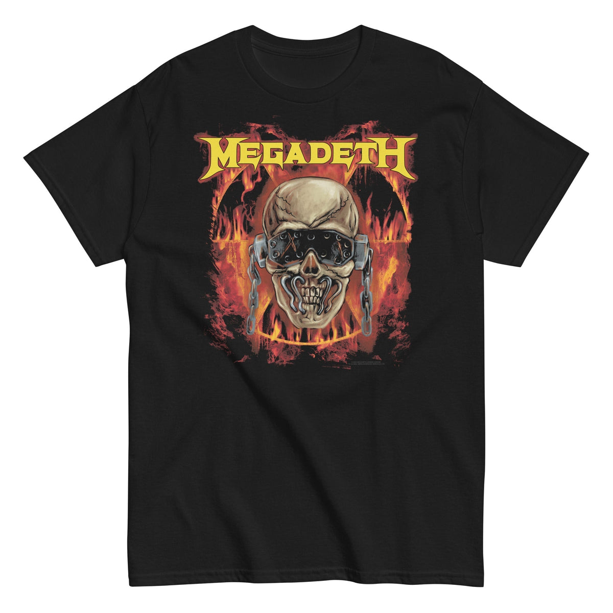 MerchMoment Megadeth - Flash Burn T-Shirt Black
