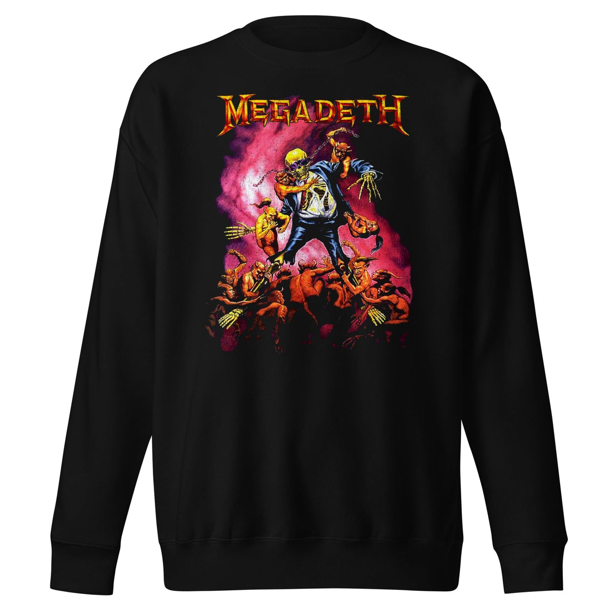 MerchMoment Megadeth - From the Grave Sweatshirt Black