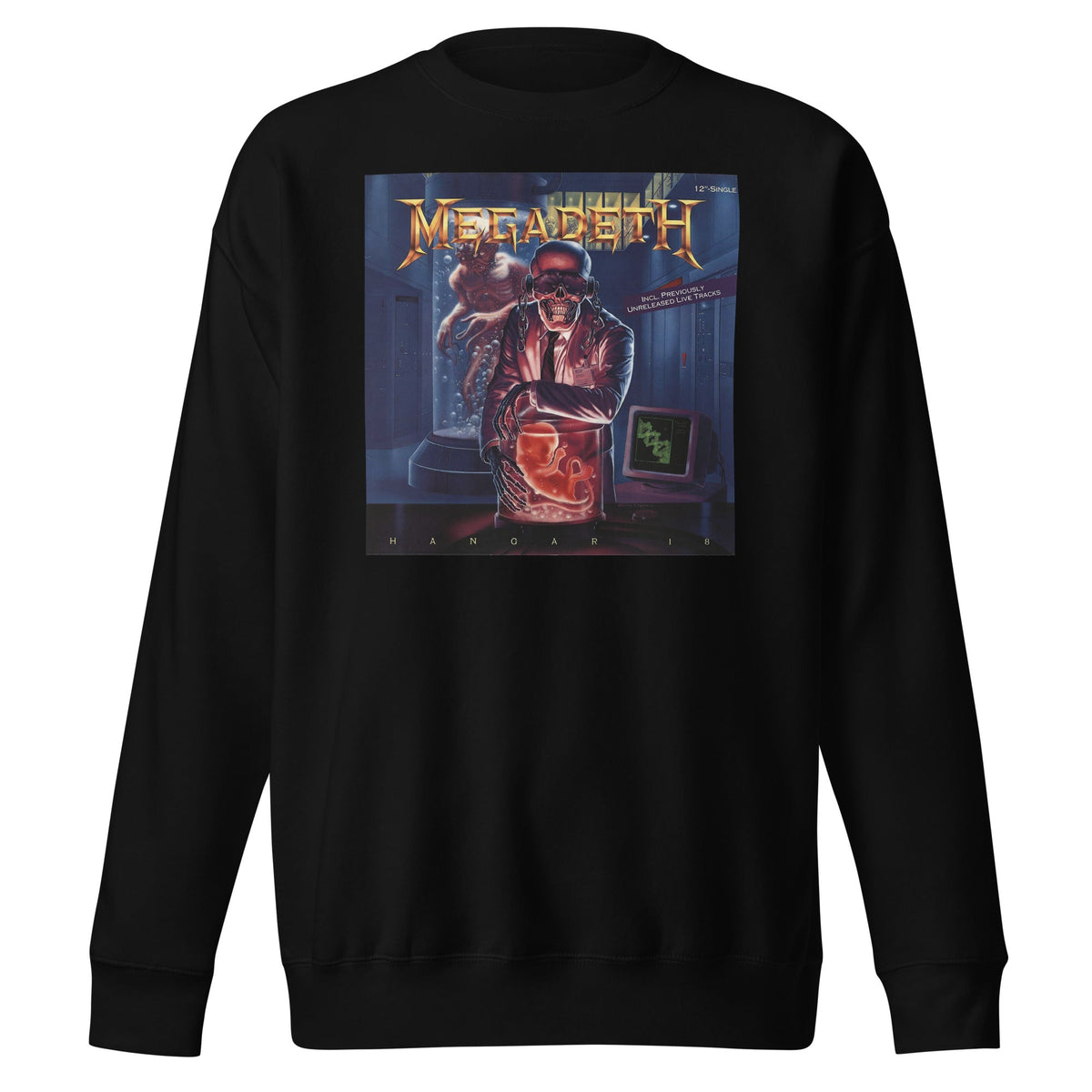 MerchMoment Megadeth - Hangar 18 Sweatshirt Black