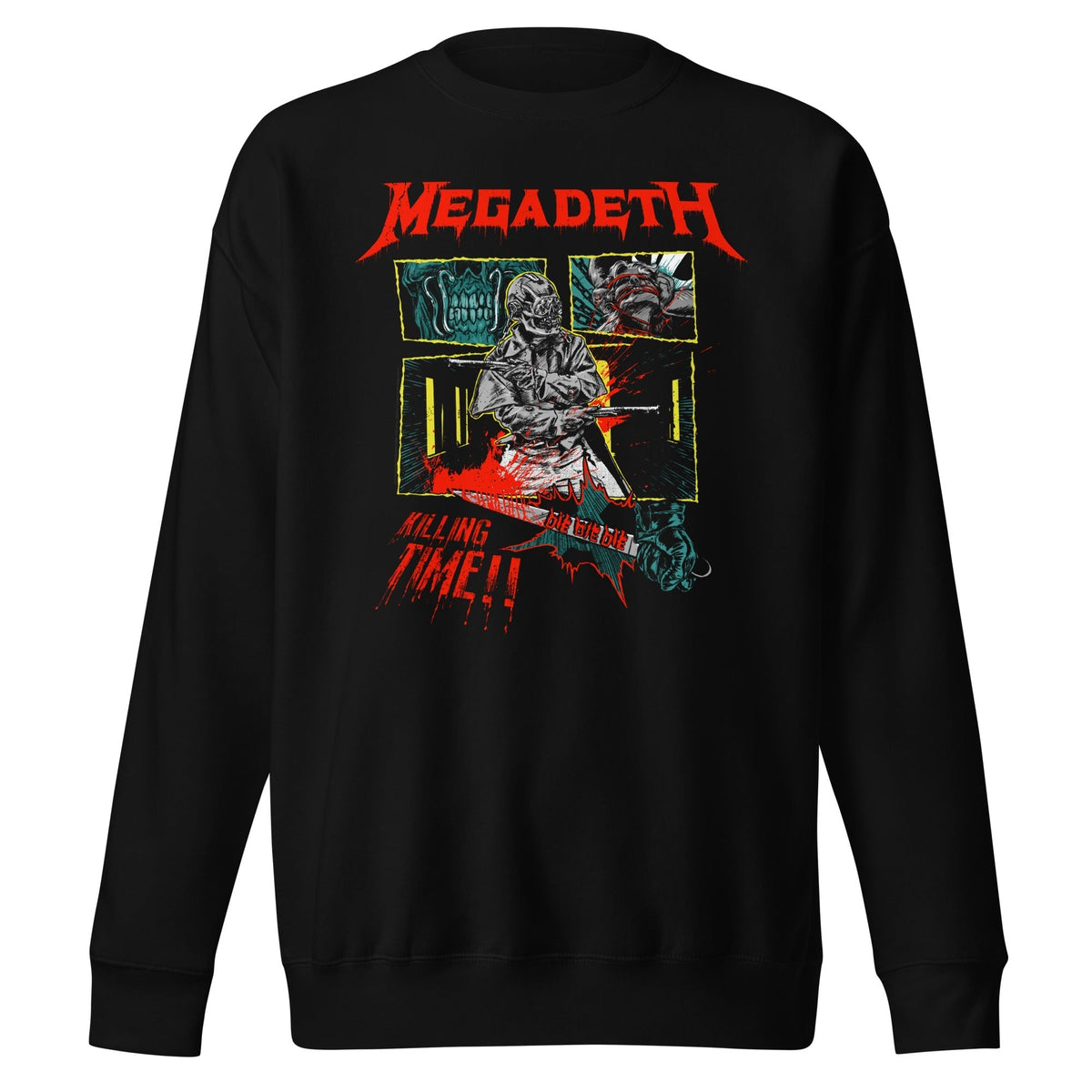 MerchMoment Megadeth - Killing Time Sweatshirt Black