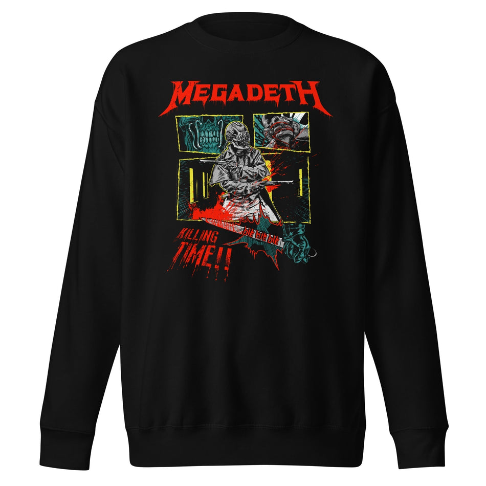 MerchMoment Megadeth - Killing Time Sweatshirt Black