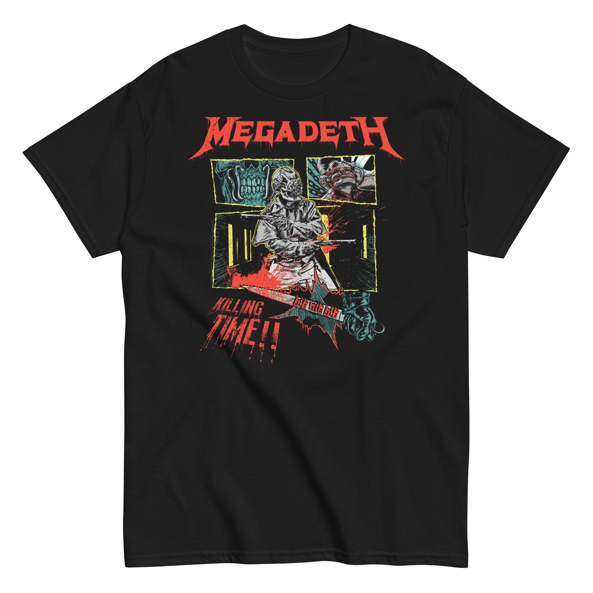 MerchMoment Megadeth - Killing Time T-Shirt Black