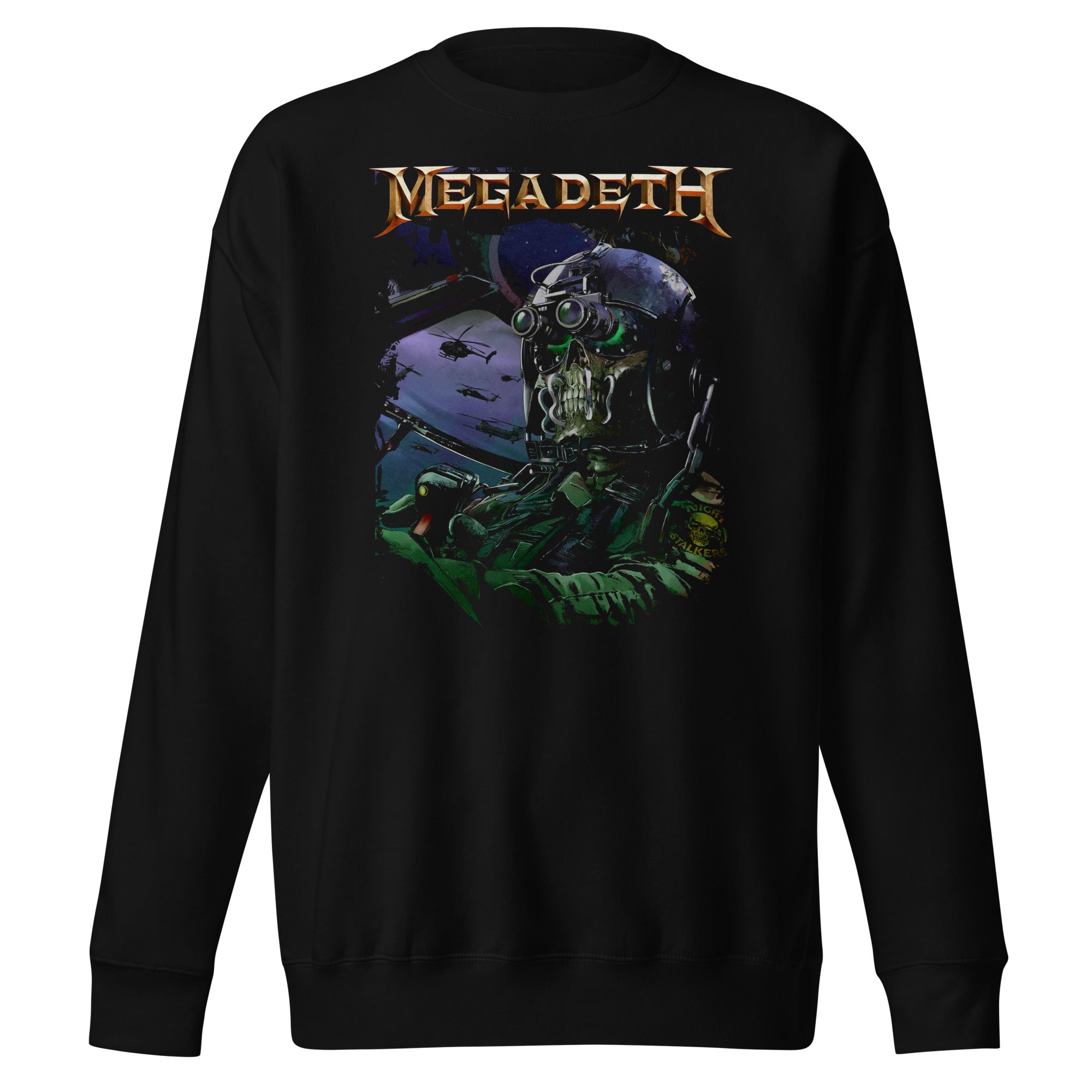 MerchMoment Megadeth - Night Vision Sweatshirt Black