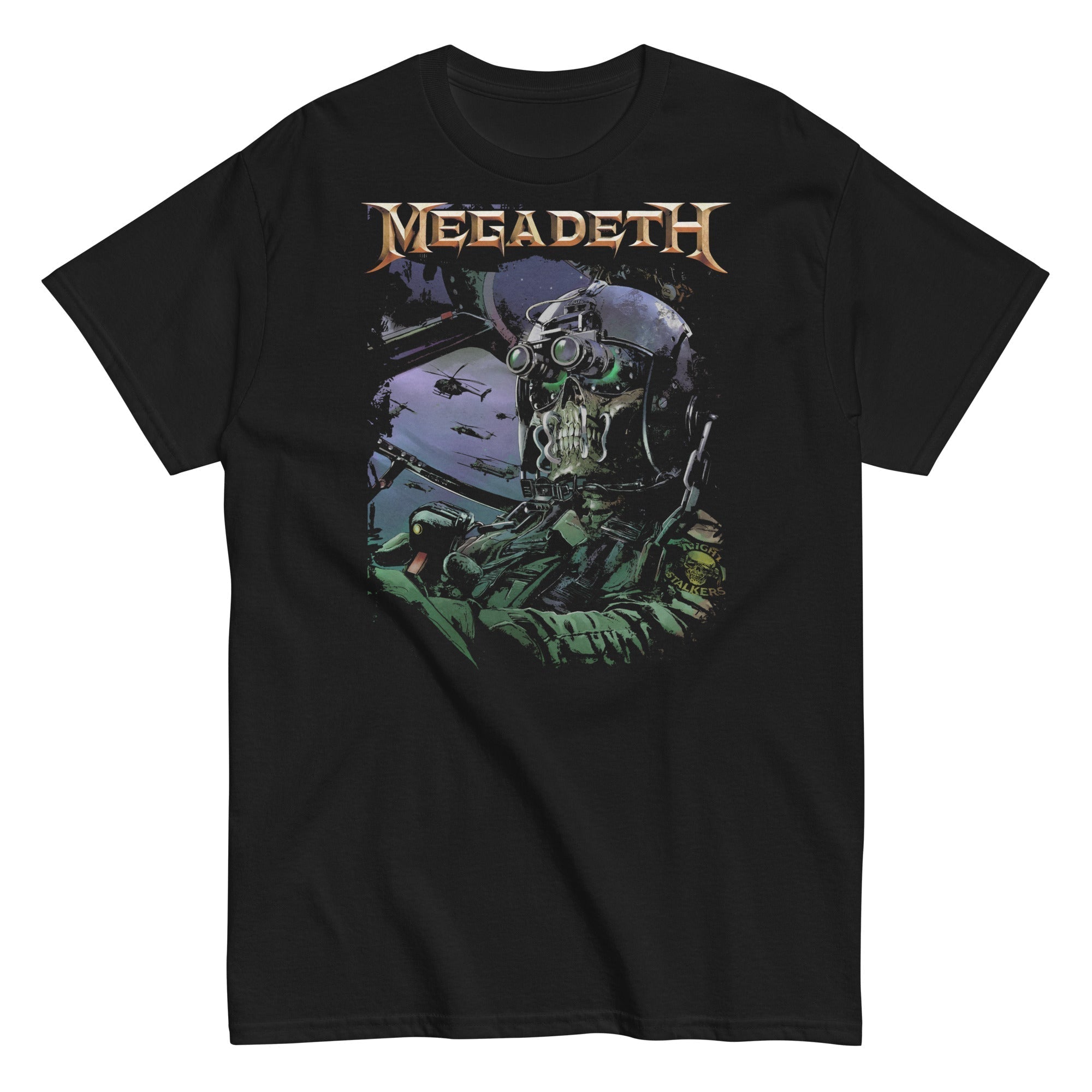 MerchMoment Megadeth - Night Vision T-Shirt Black