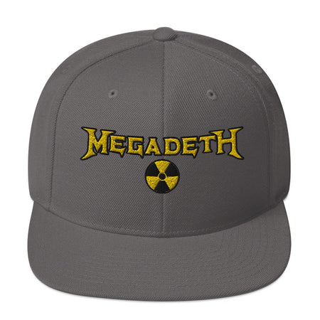 MerchMoment MegaDeth Nuclear Embroidered Snapback Hat