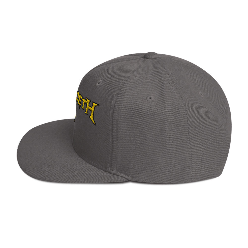 MerchMoment MegaDeth Nuclear Embroidered Snapback Hat