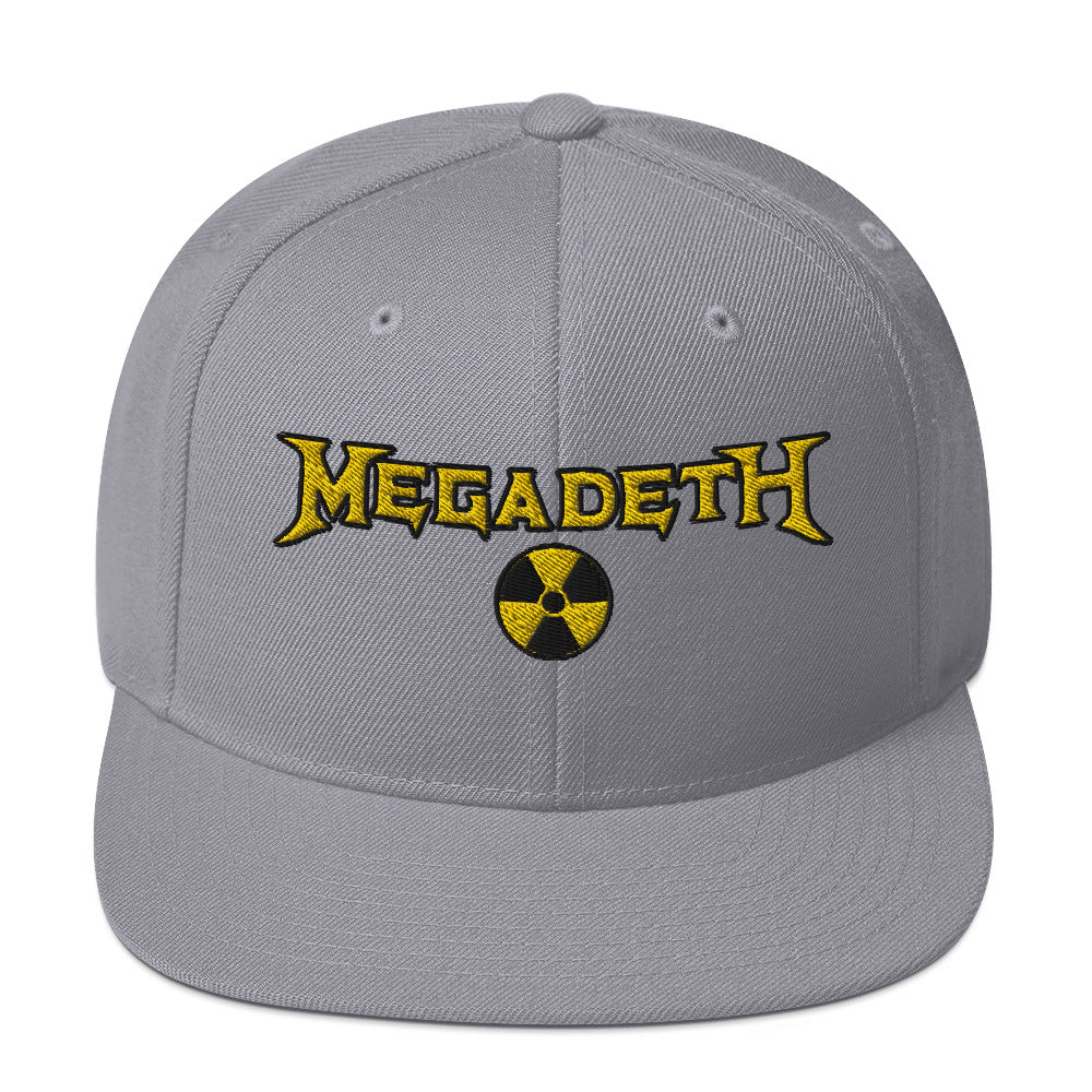MerchMoment MegaDeth Nuclear Winter Embroidered Snapback Hat