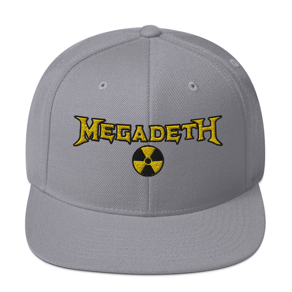 MerchMoment MegaDeth Nuclear Winter Embroidered Snapback Hat