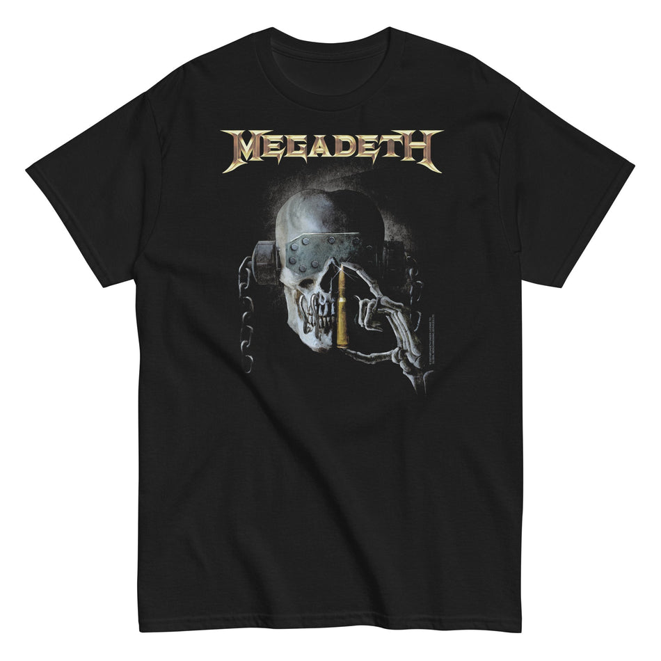 MerchMoment Megadeth - One Bullett Left T-Shirt Black