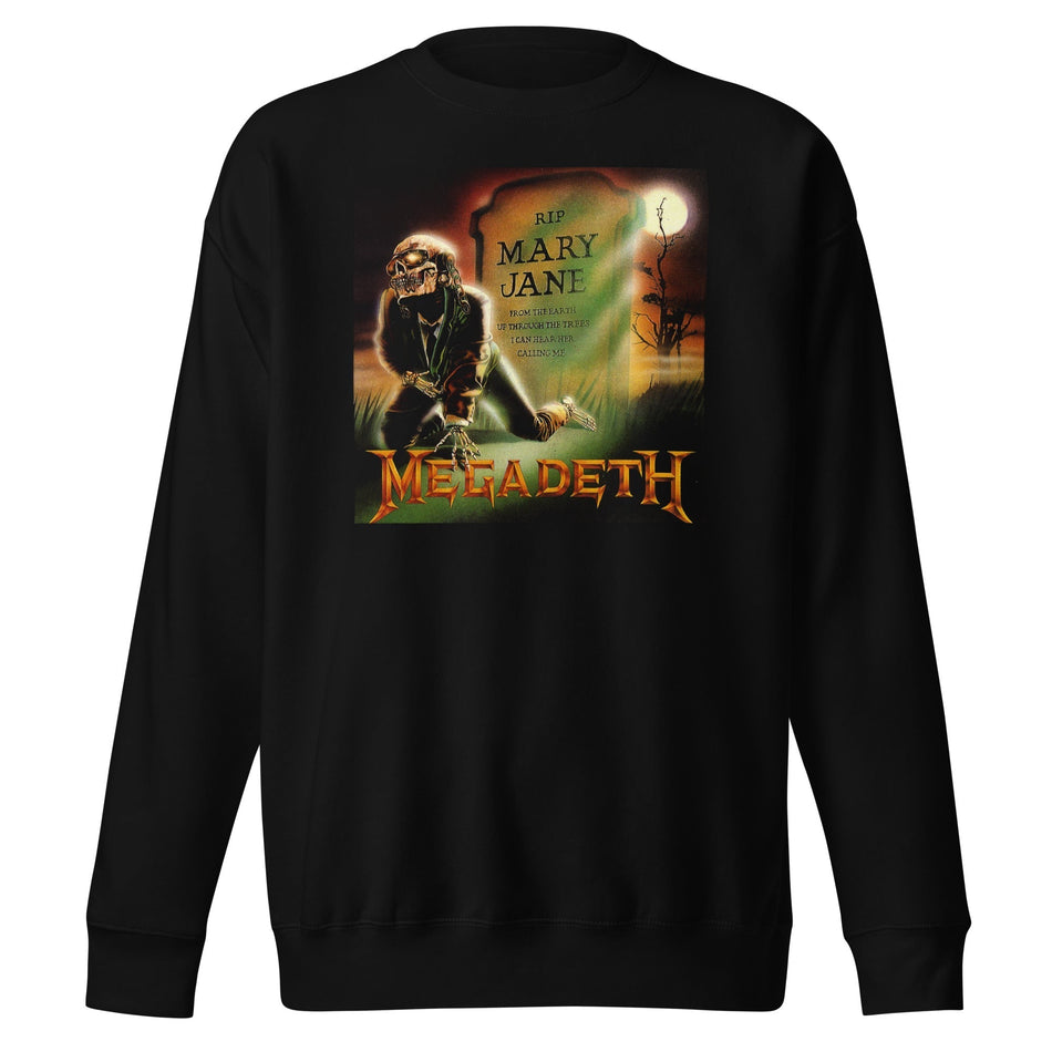 MerchMoment Megadeth - R.I.P. Mary Jane Sweatshirt Black