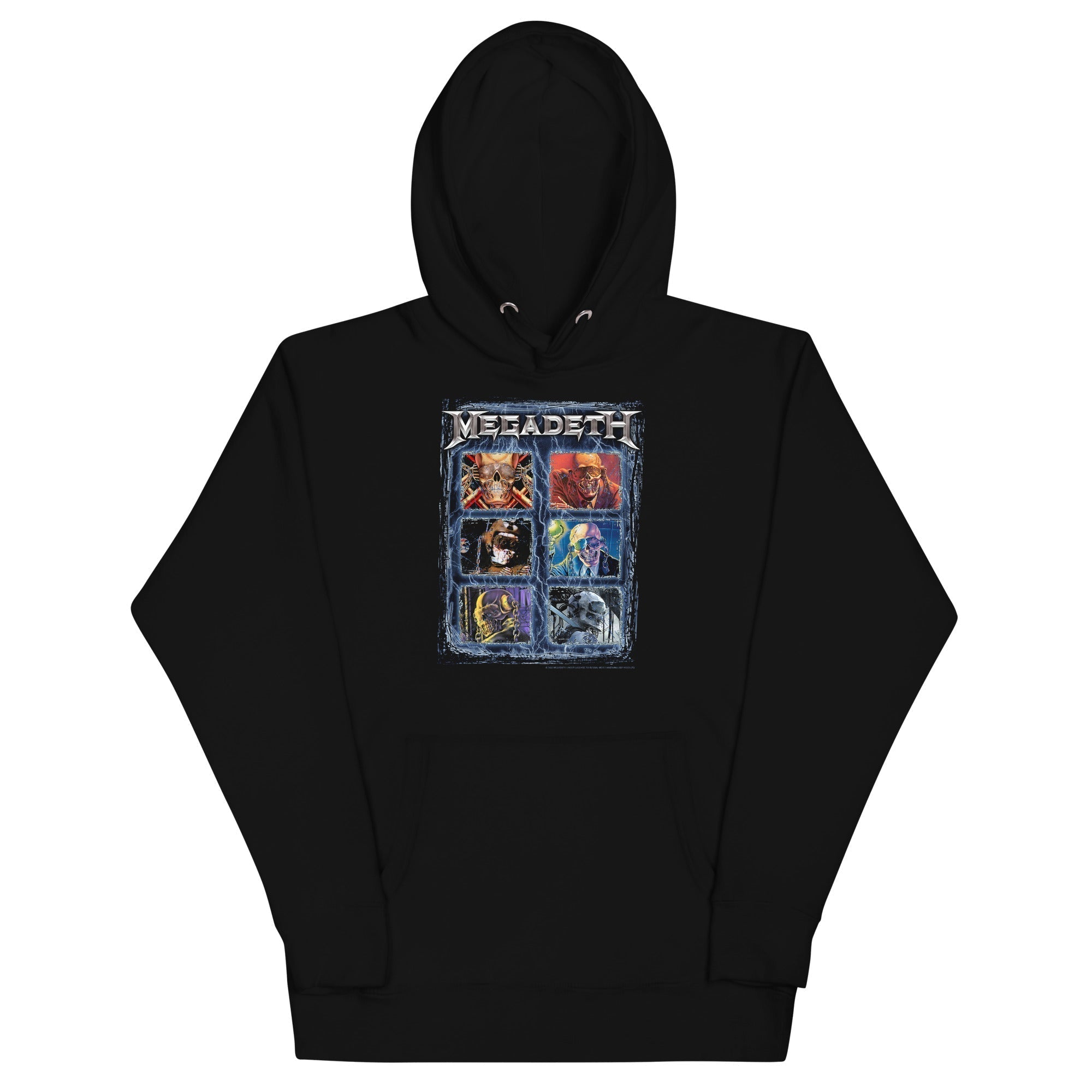 MerchMoment Megadeth - Six Vics Hoodie Black