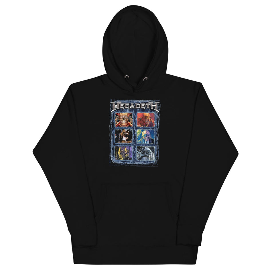 MerchMoment Megadeth - Six Vics Hoodie Black
