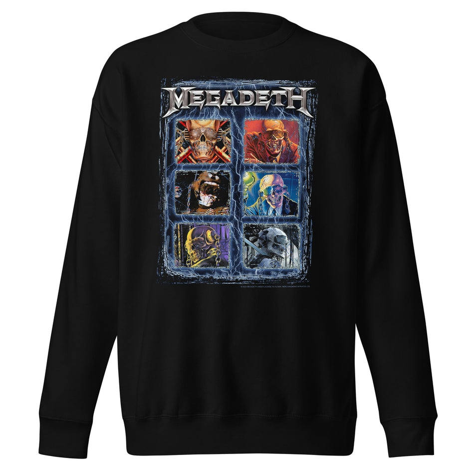 MerchMoment Megadeth - Six Vics Sweatshirt Black