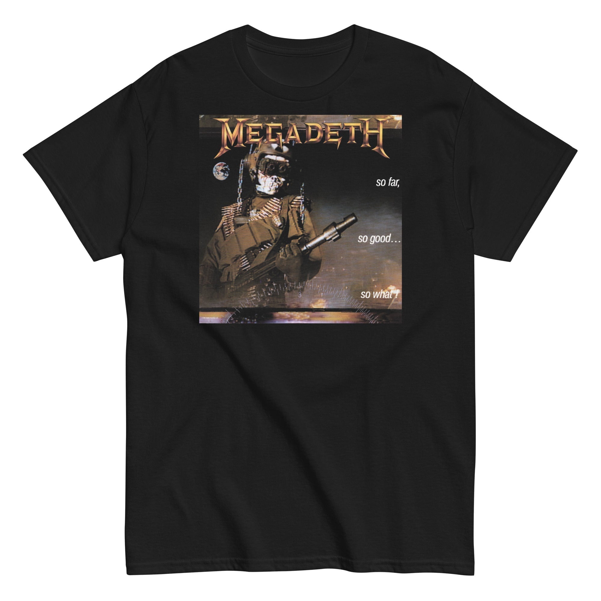 MerchMoment Megadeth - So Far, So Good, So What? T-Shirt Black