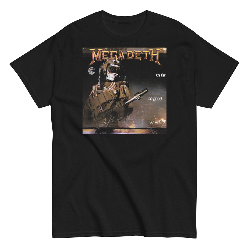 MerchMoment Megadeth - So Far, So Good, So What? T-Shirt Black
