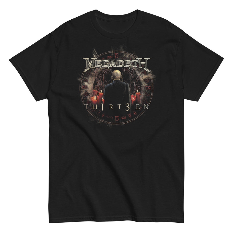 MerchMoment Megadeth - Th1rt3en T-Shirt Black