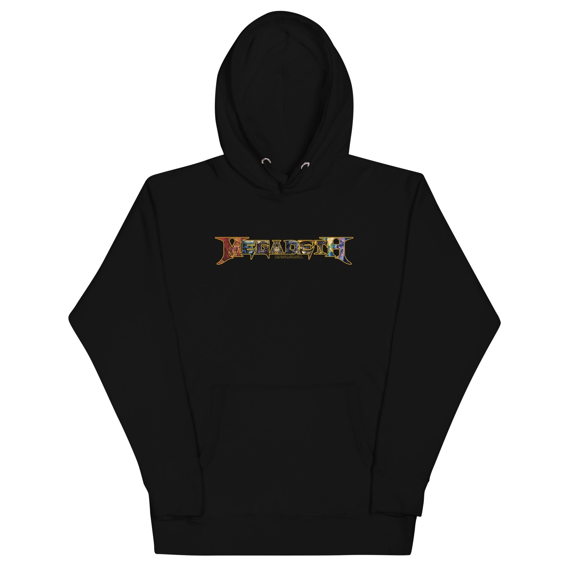 MerchMoment Megadeth - Vic Lettered Logo Hoodie Black