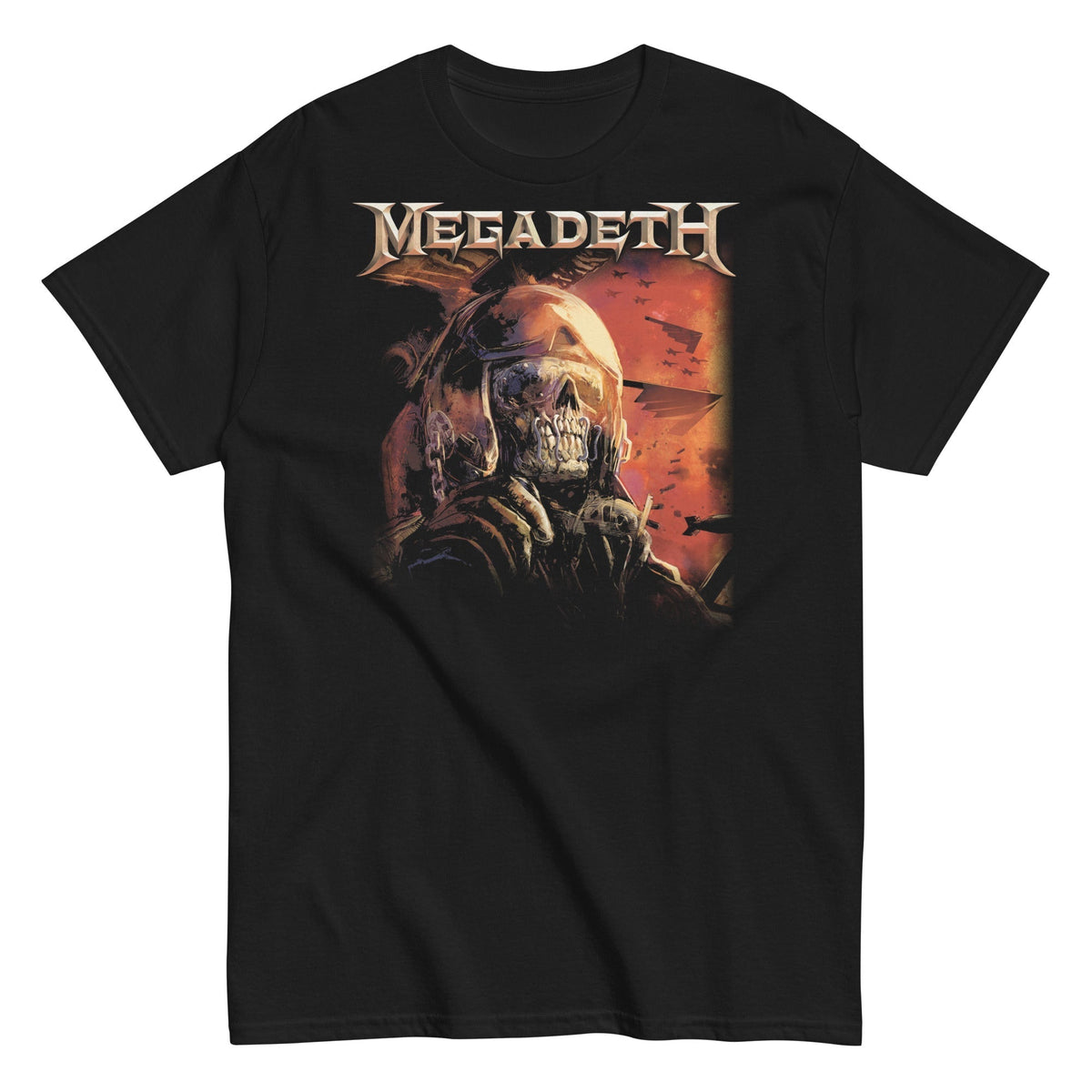 MerchMoment Megadeth - Vic Staring T-Shirt Black