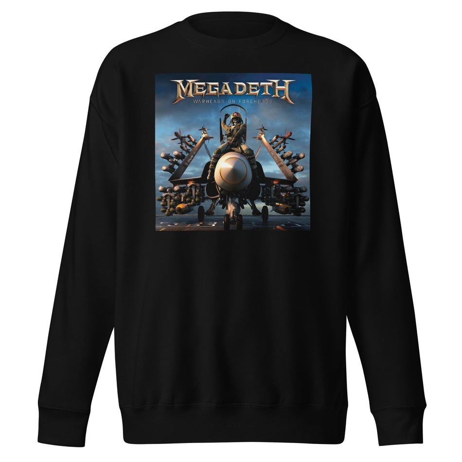 MerchMoment Megadeth - Warheads on Foreheads Sweatshirt Black