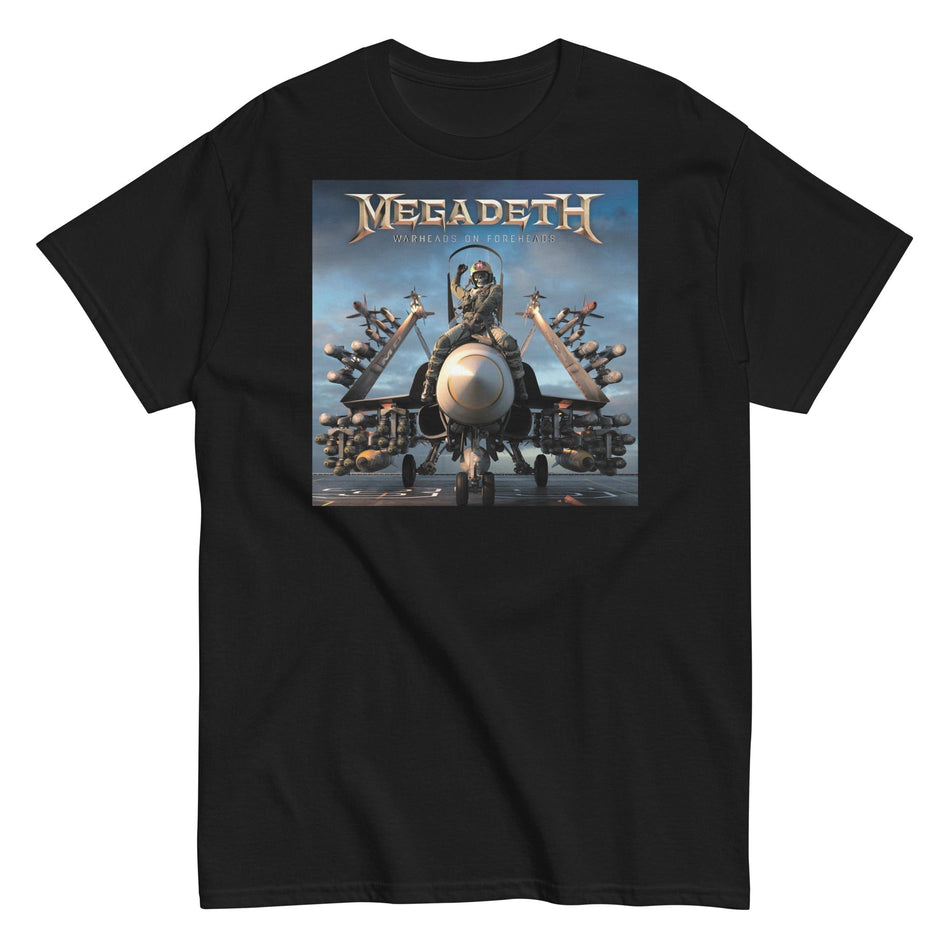 MerchMoment Megadeth - Warheads on Foreheads T-Shirt Black